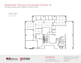 1815 S Meyers Rd, Oakbrook Terrace, IL à louer Plan d’étage– Image 1 sur 1