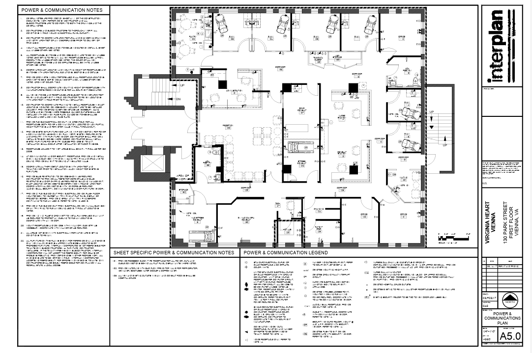 130 Park St SE, Vienna, VA à louer Plan d’étage– Image 1 sur 7