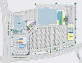 16811 El Camino Real, Houston, TX à louer Plan de site– Image 1 sur 1