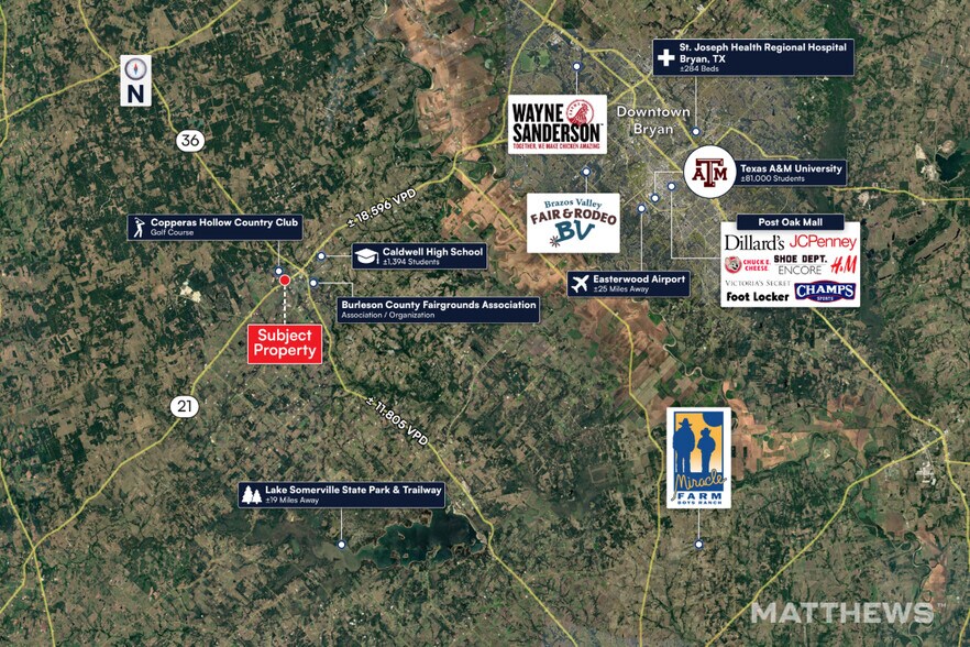 1108 W Highway 21, Caldwell, TX à vendre - Photo de l’immeuble – Image 3 sur 3