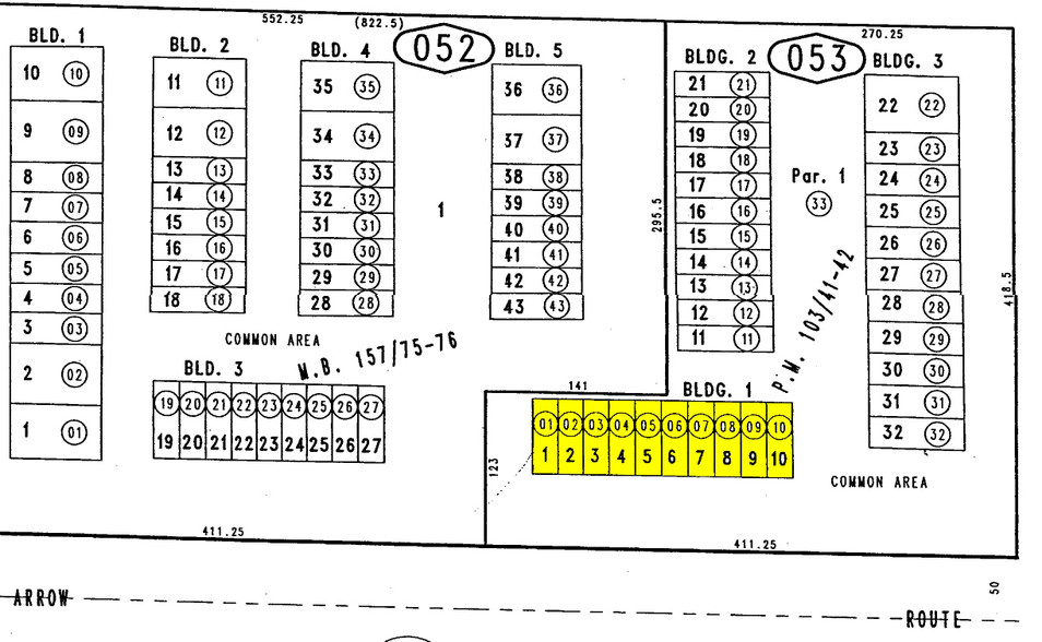 10722 Arrow Route, Rancho Cucamonga, CA à louer - Plan cadastral – Image 2 sur 13