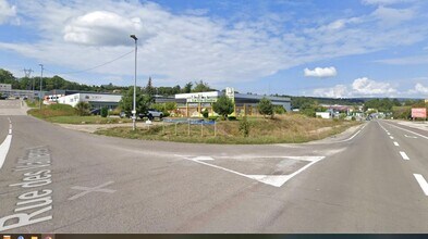 Besançon - Vue aérienne  vue de carte