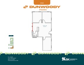 1 Dunwoody Park, Atlanta, GA à louer Plan de site– Image 1 sur 1