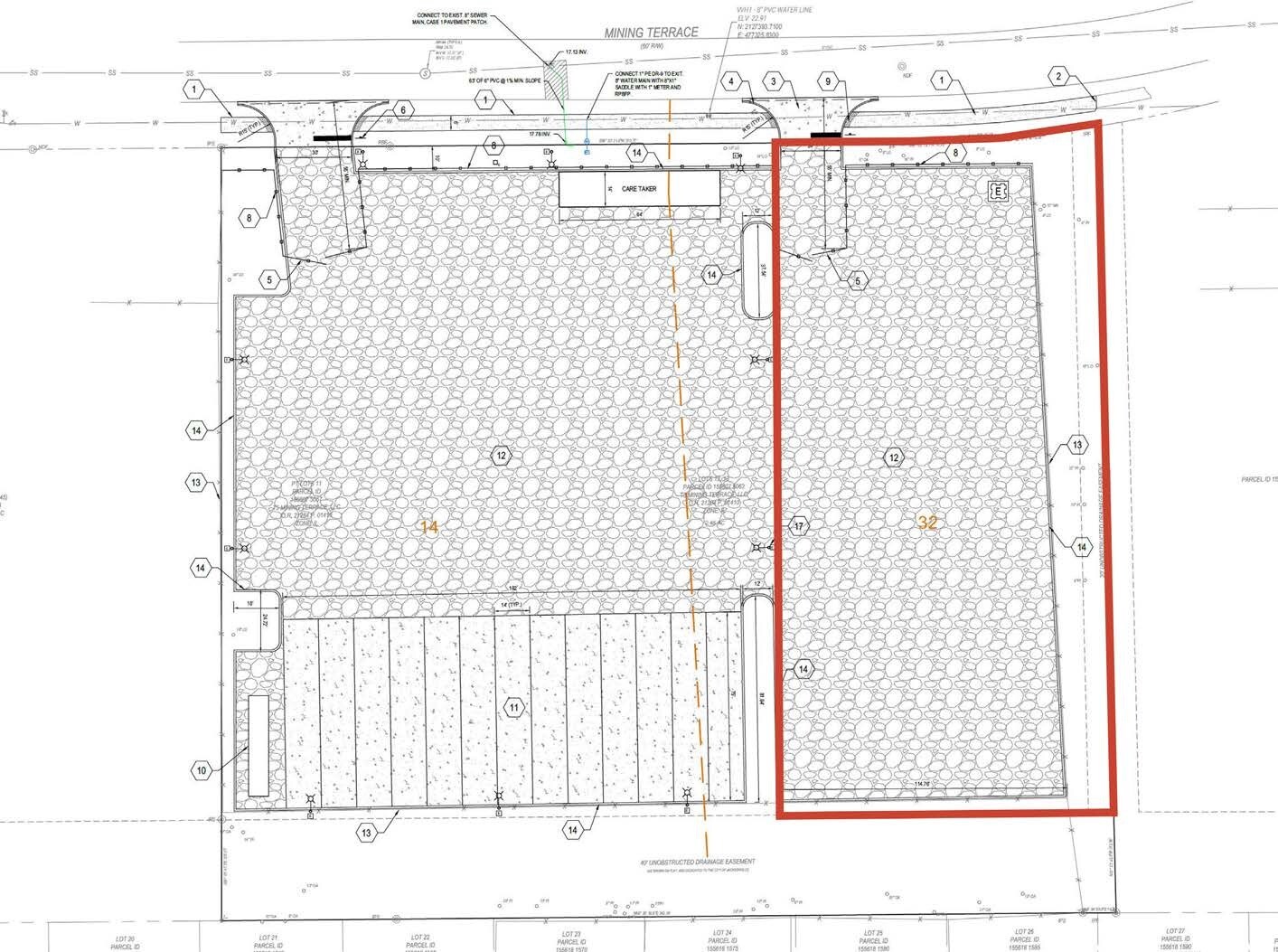 0 Mining Ter, Jacksonville, FL à louer Plan de site– Image 1 sur 2