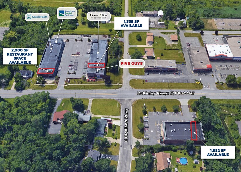 3835-3843 McKinley Pky, Hamburg, NY à louer - Photo de l’immeuble – Image 3 sur 4