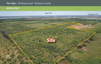 Plus de détails pour CR 333, Spur, TX - Terrain à vendre