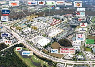 9601 Six Mile Cypress Pky, Fort Myers, FL - VUE AÉRIENNE  vue de carte