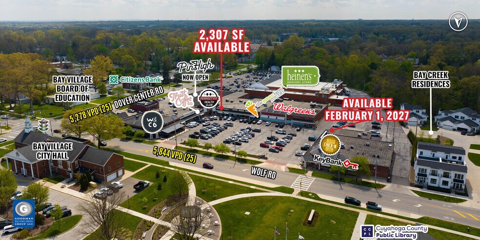 27219 Wolf Rd, Bay Village, OH à louer - Aérien – Image 2 sur 7