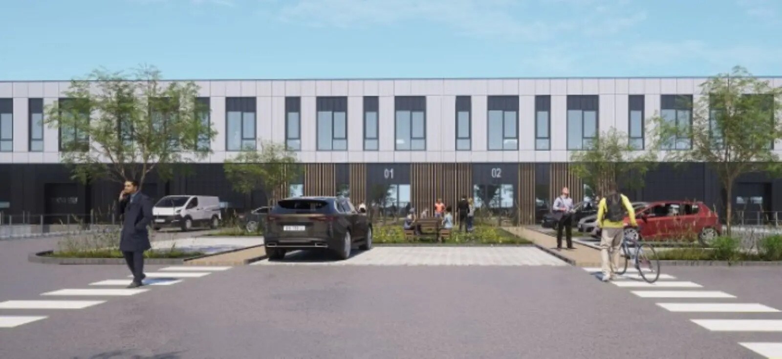 Local d’activités dans Aulnay-sous-Bois à louer Photo de l’immeuble– Image 1 sur 3