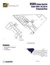 8500 Cinder Bed Rd, Lorton, VA à louer Plan d’étage– Image 1 sur 1