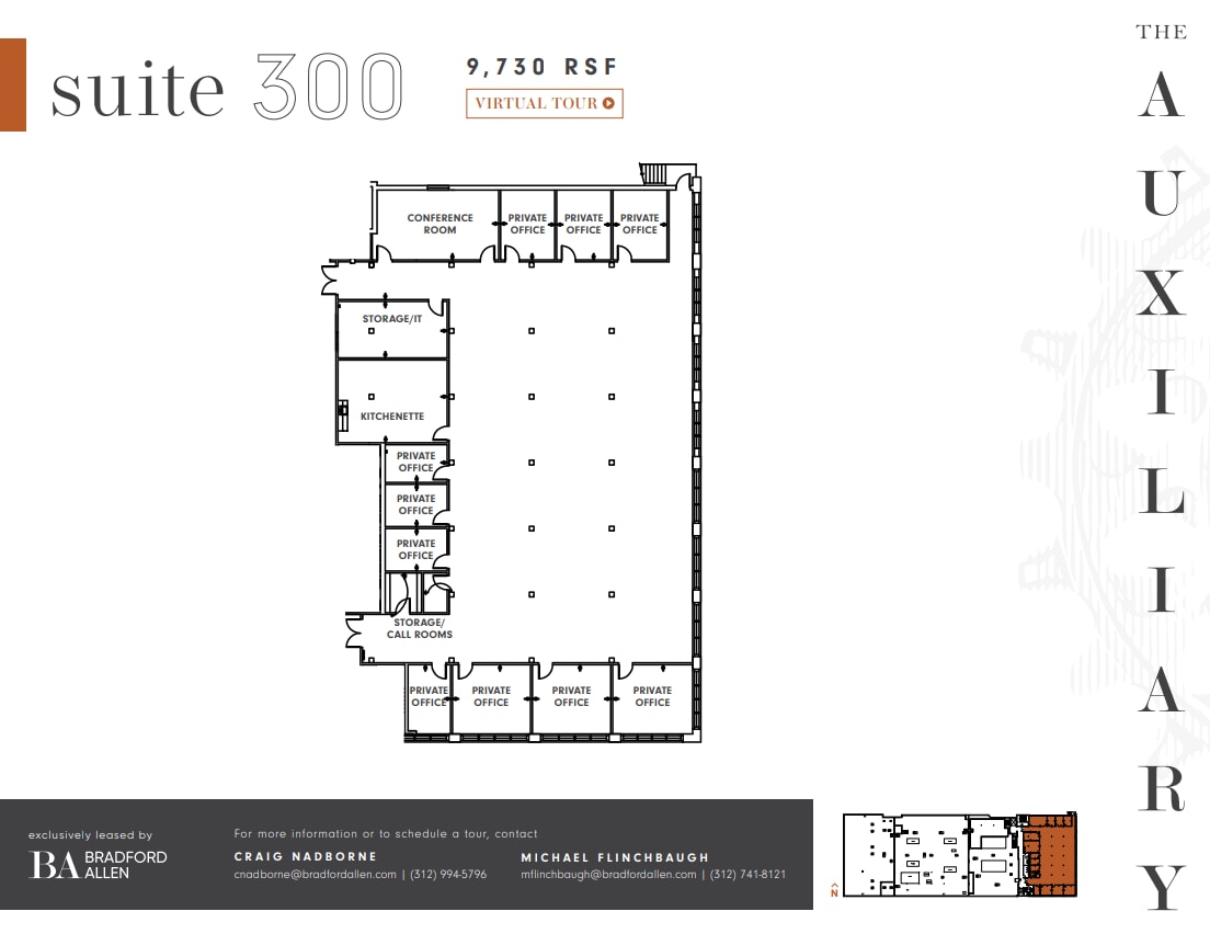 1550-1556 W Carroll, Chicago, IL à louer Plan d’étage– Image 1 sur 10