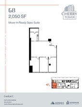 950 S Cherry St, Denver, CO à louer Plan d’étage– Image 1 sur 1