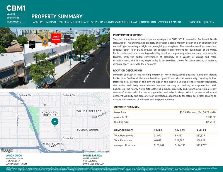 5011-5019 Lankershim Blvd, North Hollywood, CA à louer - Photo de l’immeuble – Image 2 sur 10