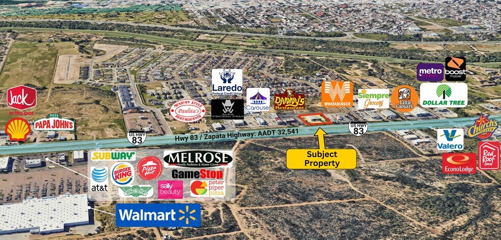 3800 S Zapata Hwy, Laredo, TX à louer - Photo de l’immeuble – Image 2 sur 13