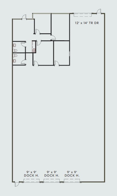 11860 Community Rd, Poway, CA à louer Plan d’étage– Image 1 sur 1