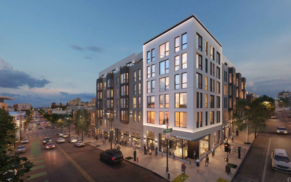 1580 Pacific Ave, San Francisco, CA à louer - Photo de l’immeuble – Image 2 sur 8