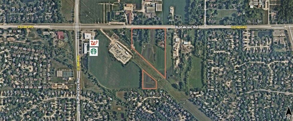 16703 W Aptakisic Rd, Lincolnshire, IL à vendre - Photo principale – Image 1 sur 1