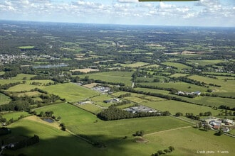 Plessé - VUE AÉRIENNE vue de carte
