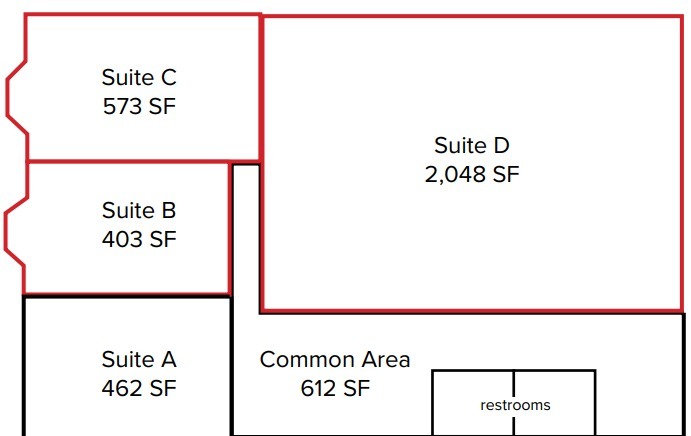 186-198 S Murphy Ave, Sunnyvale, CA à louer Plan d’étage– Image 1 sur 1