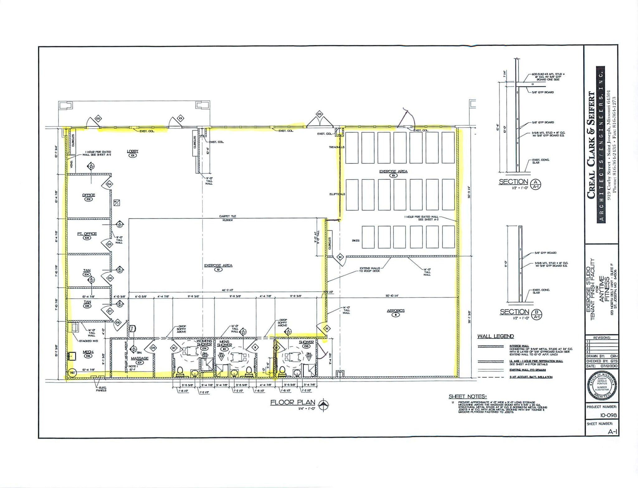 1209 N Belt Hwy, Saint Joseph, MO à louer Plan de site– Image 1 sur 2