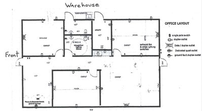 21 Curtis Ct SW, Cartersville, GA à louer Plan d’étage– Image 1 sur 1