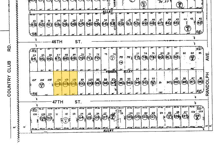 3125 E 47th St, Tucson, AZ à vendre - Plan cadastral – Image 3 sur 3