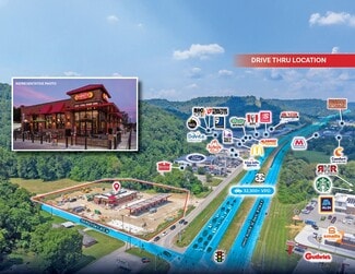 Plus de détails pour Sandusky Road N & Sandusky Service Road, South Point, OH - Local commercial à vendre