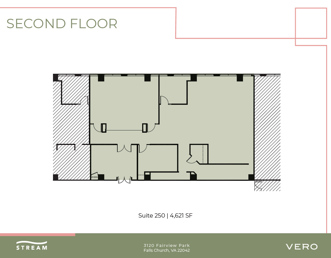 3120 Fairview Park Dr, Falls Church, VA à louer Plan d’étage– Image 1 sur 1