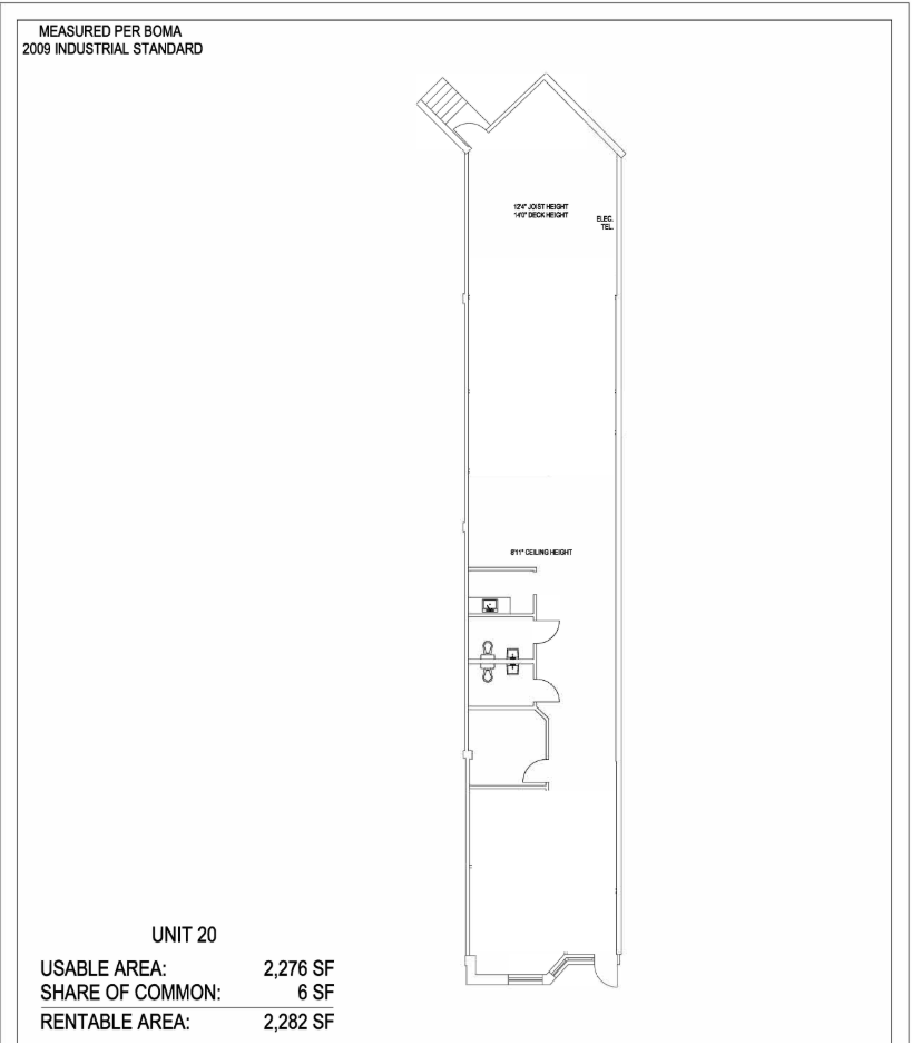 1100 Dearness Dr, London, ON à louer Plan d’étage– Image 1 sur 1