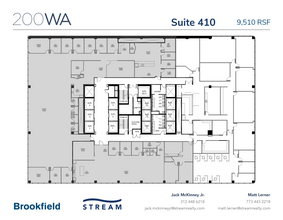 200 W Adams St, Chicago, IL à louer Plan d’étage– Image 1 sur 1