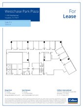 11490 Westheimer Rd, Houston, TX à louer Plan d’étage– Image 1 sur 1