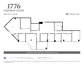 1776 N Pine Island Rd, Plantation, FL à louer Plan d’étage– Image 1 sur 1