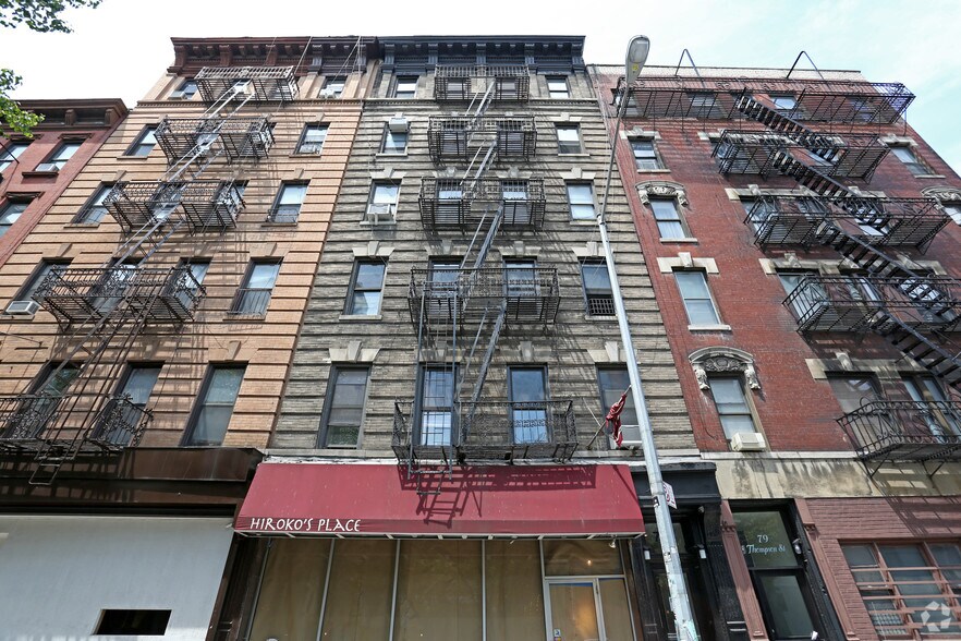 75-77 Thompson St, New York, NY à vendre - Photo de l’immeuble – Image 1 sur 21