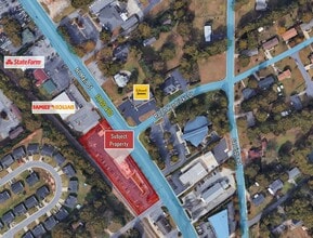 615 NE Main St, Simpsonville, SC - VUE AÉRIENNE vue de carte - Image1