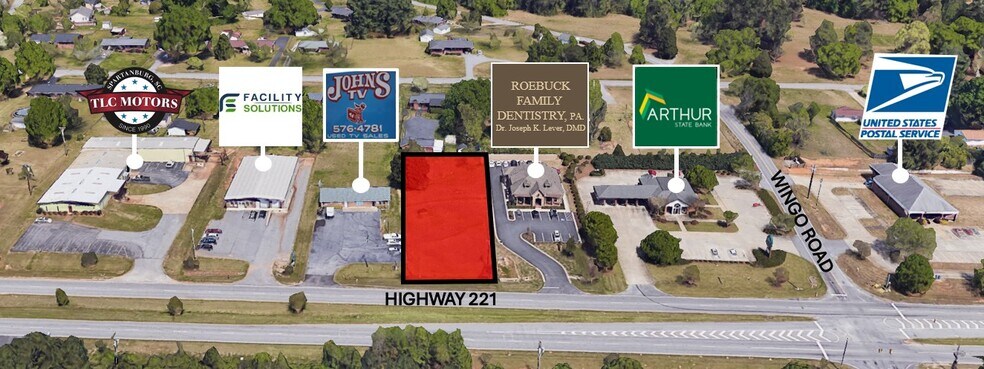 4245 Highway 221, Roebuck, SC à vendre - Photo principale – Image 1 sur 1
