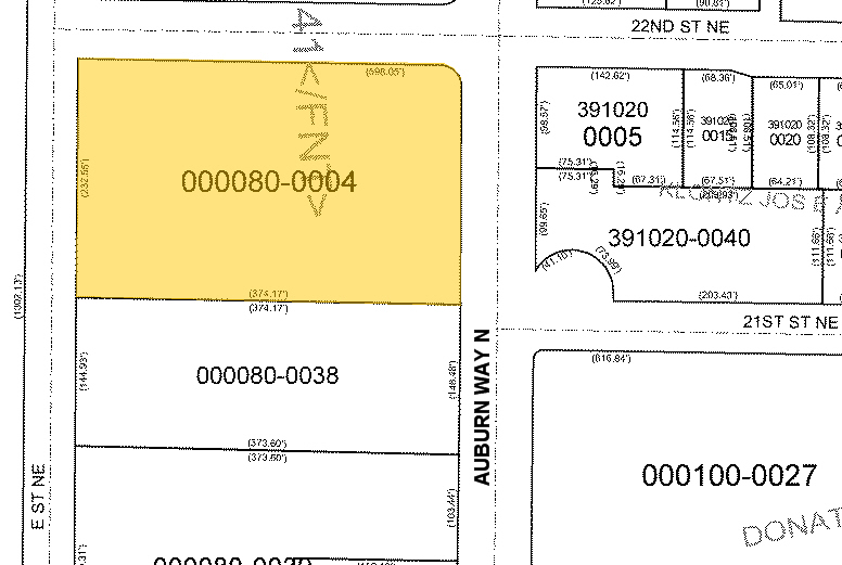 2115 Auburn Way N, Auburn, WA à vendre - Plan cadastral – Image 2 sur 6