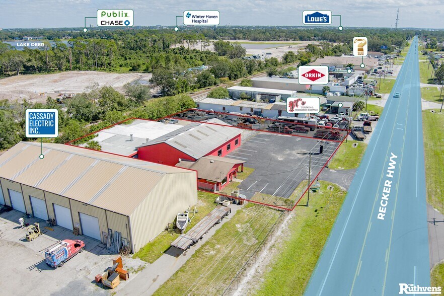 3427 Recker Hwy, Winter Haven, FL à louer - Aérien – Image 3 sur 10
