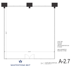 2600 S Gessner Rd, Houston, TX à louer Plan d’étage– Image 1 sur 1