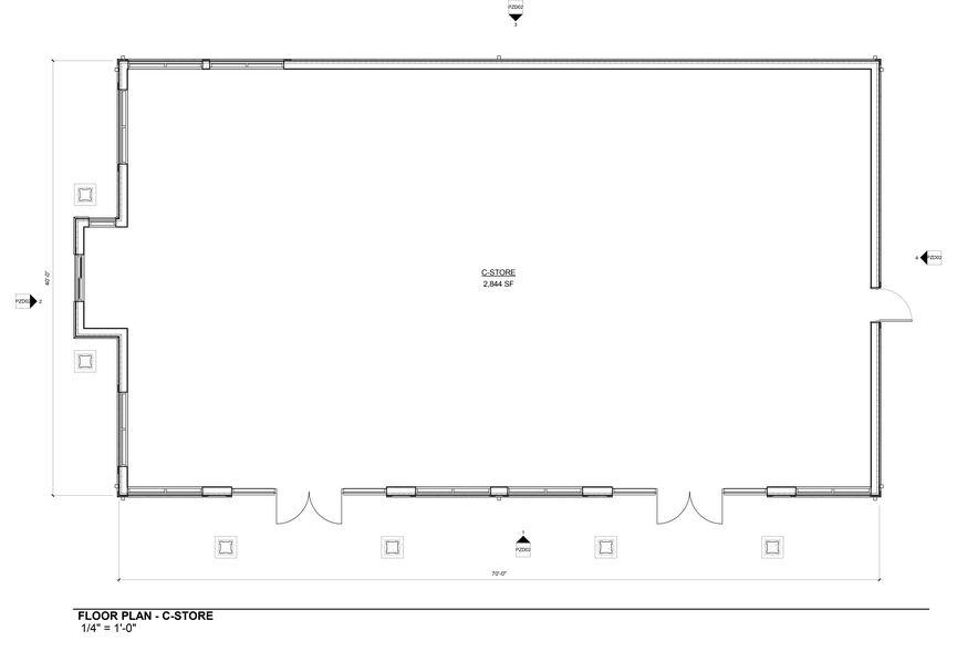 846 Main st, Monroe, CT à louer - Plan d’étage – Image 2 sur 3