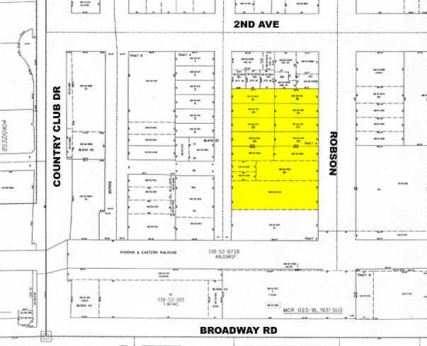 246 S Robson St, Mesa, AZ à vendre - Plan cadastral – Image 2 sur 24