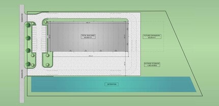 7515 Rankin Rd, Humble, TX à louer Plan de site– Image 2 sur 5