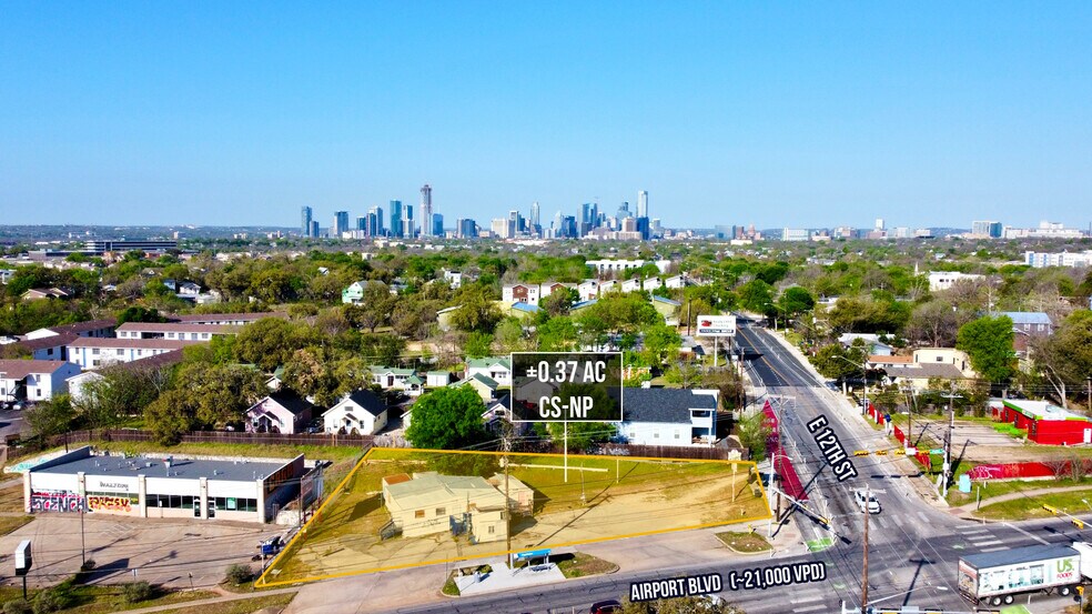 1196 Airport Blvd, Austin, TX à vendre - Photo de l’immeuble – Image 1 sur 6