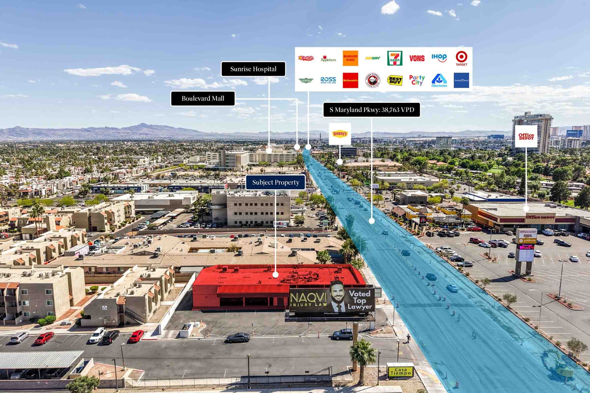 2810 S Maryland Pky, Las Vegas, NV à vendre Photo principale– Image 1 sur 8