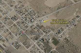 200 O T Smith Rd, Tornillo, TX - VUE AÉRIENNE  vue de carte