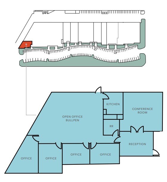 2820-2834 La Mirada Dr, Vista, CA à louer Plan d’étage– Image 1 sur 1