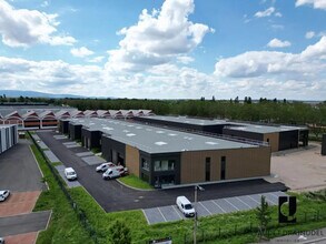 Roanne - VUE AÉRIENNE vue de carte