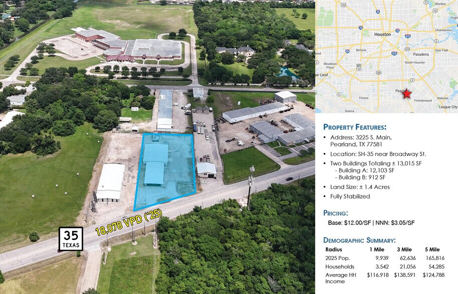 3225 S Main St, Pearland, TX à louer - Photo de l’immeuble – Image 2 sur 2