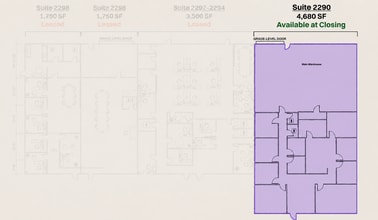 2290-2298 W Airport Blvd, Sanford, FL à vendre Plan d’étage type– Image 1 sur 6