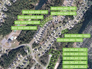 Plus de détails pour 8644 Highlands Dr, Trussville, AL - Terrain à vendre