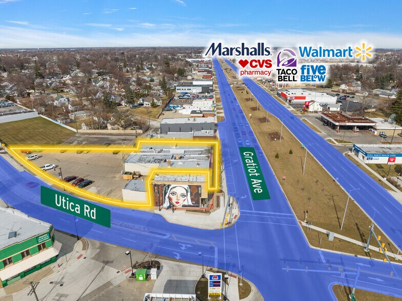 28311-28319 Gratiot Ave, Roseville, MI à louer - Photo de l’immeuble – Image 3 sur 3